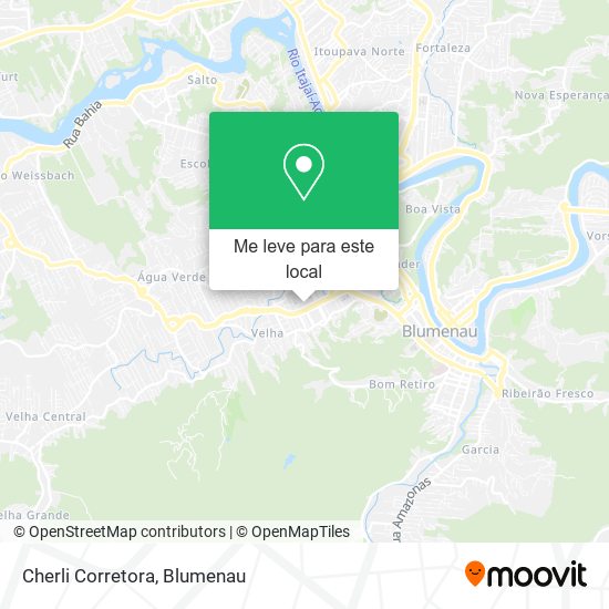 Cherli Corretora mapa