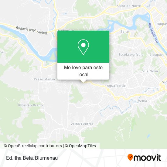 Ed.Ilha Bela mapa