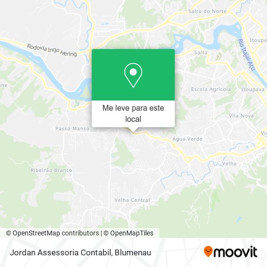 Jordan Assessoria Contabil mapa