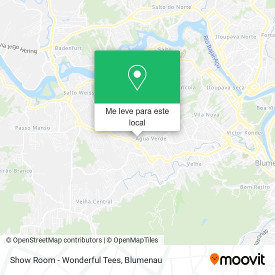 Show Room - Wonderful Tees mapa