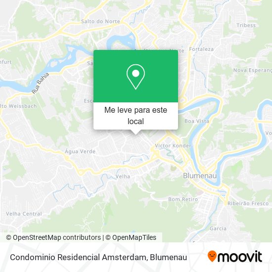 Condominio Residencial Amsterdam mapa