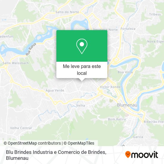 Blu Brindes Industria e Comercio de Brindes mapa