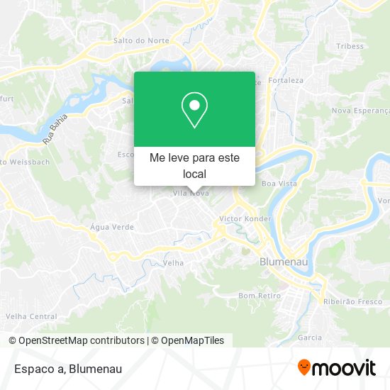 Espaco a mapa