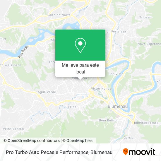 Pro Turbo Auto Pecas e Performance mapa