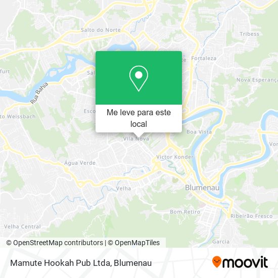 Mamute Hookah Pub Ltda mapa
