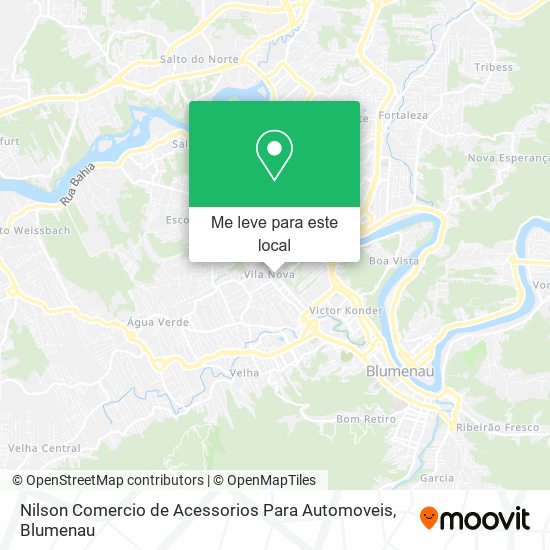 Nilson Comercio de Acessorios Para Automoveis mapa