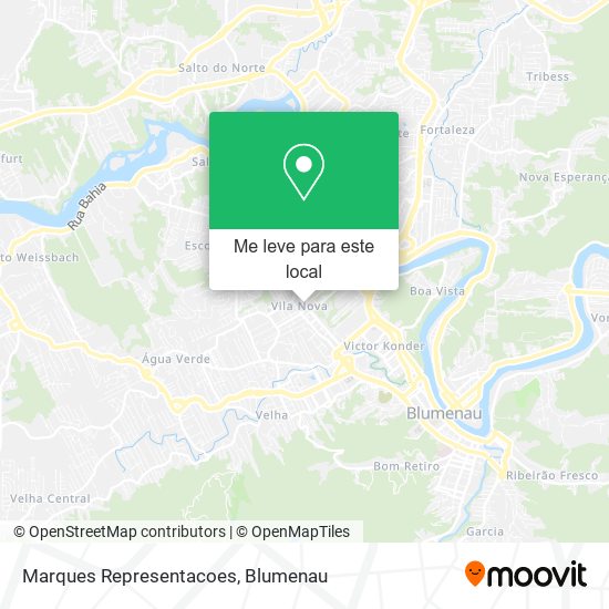 Marques Representacoes mapa