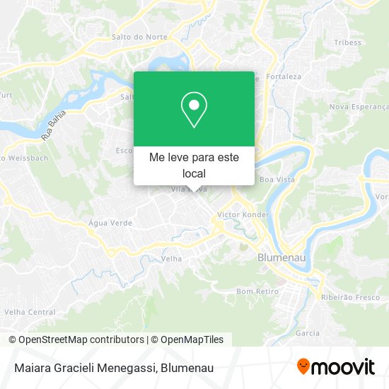 Maiara Gracieli Menegassi mapa