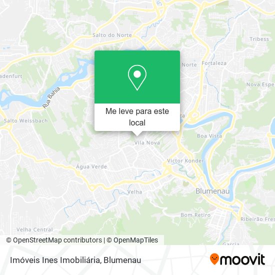 Imóveis Ines Imobiliária mapa