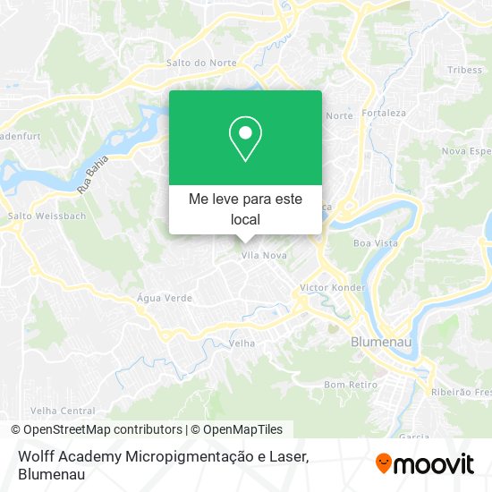 Wolff Academy Micropigmentação e Laser mapa