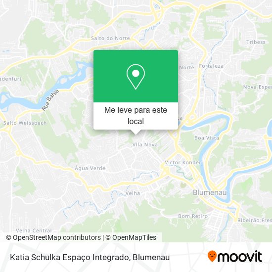 Katia Schulka Espaço Integrado mapa