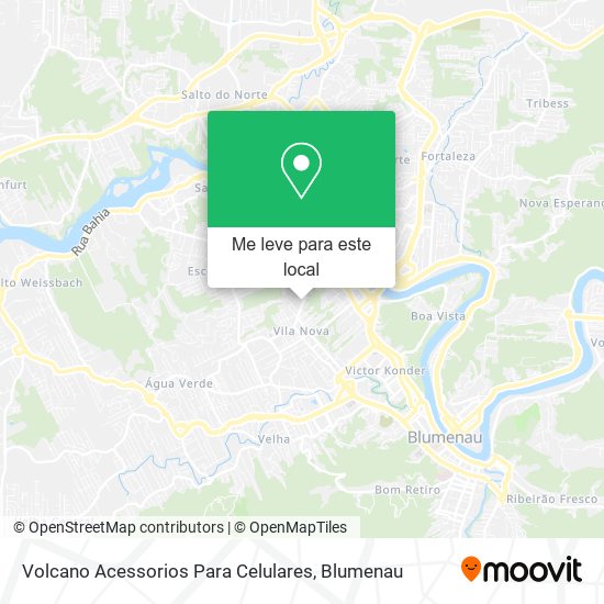 Volcano Acessorios Para Celulares mapa