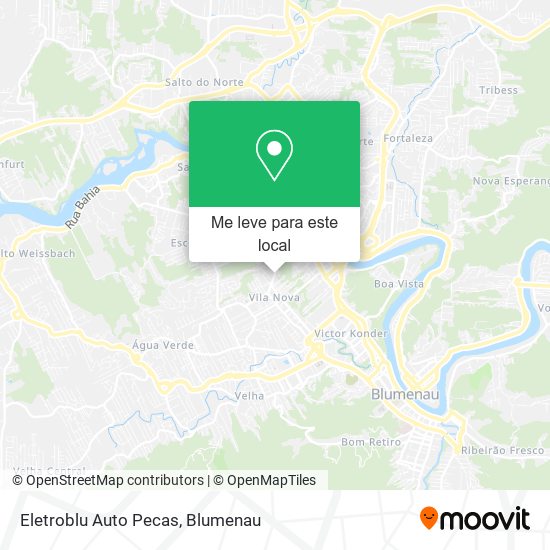 Eletroblu Auto Pecas mapa