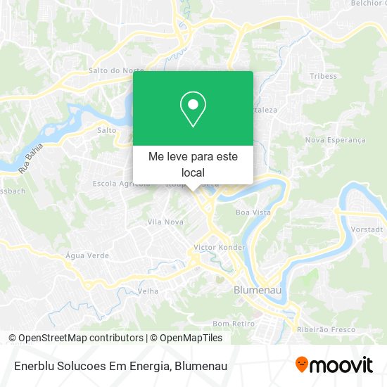 Enerblu Solucoes Em Energia mapa