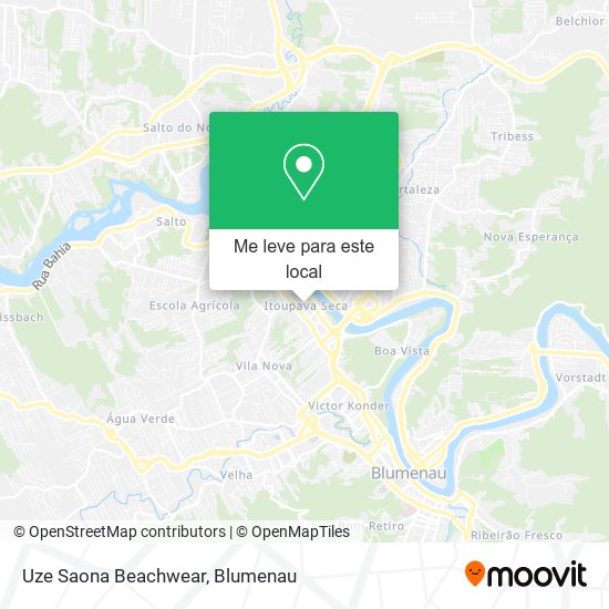 Uze Saona Beachwear mapa