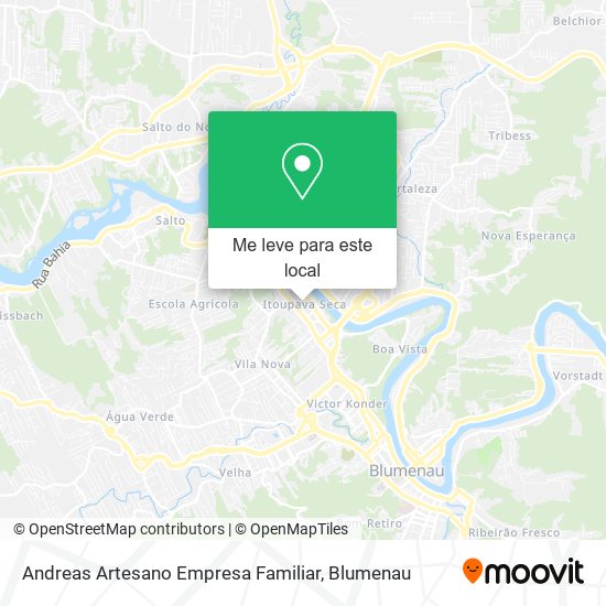 Andreas Artesano Empresa Familiar mapa