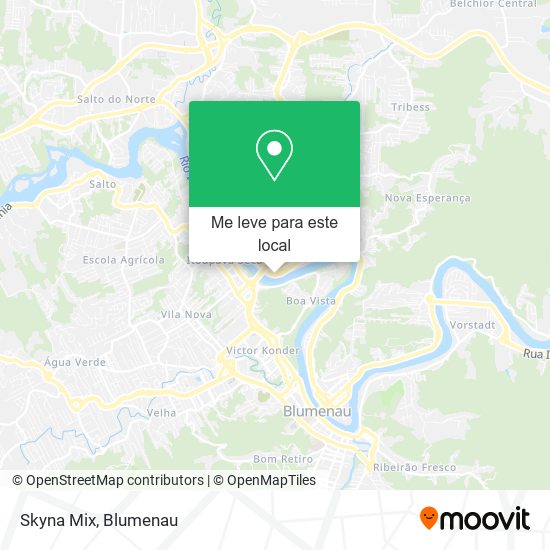 Skyna Mix mapa