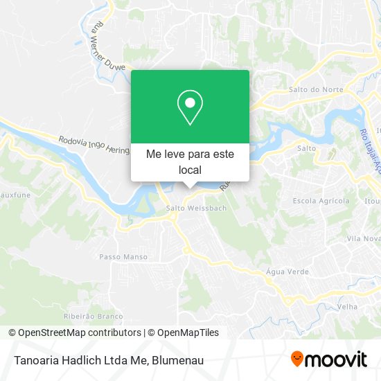 Tanoaria Hadlich Ltda Me mapa