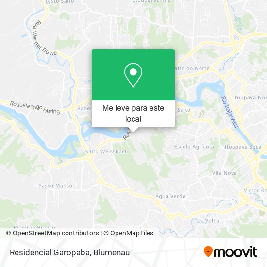 Residencial Garopaba mapa