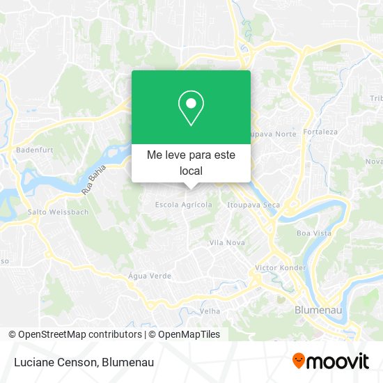 Luciane Censon mapa