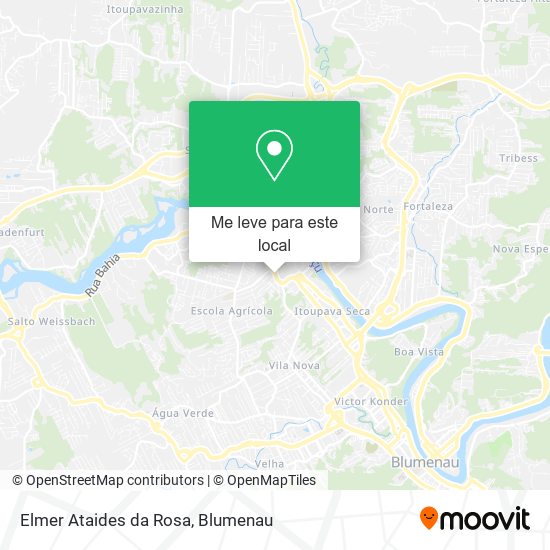 Elmer Ataides da Rosa mapa