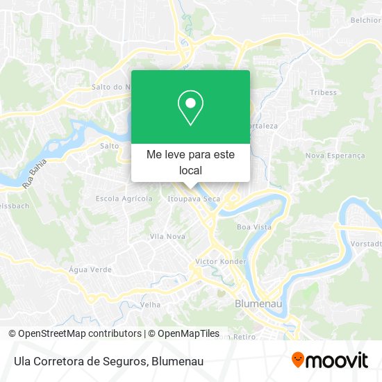 Ula Corretora de Seguros mapa