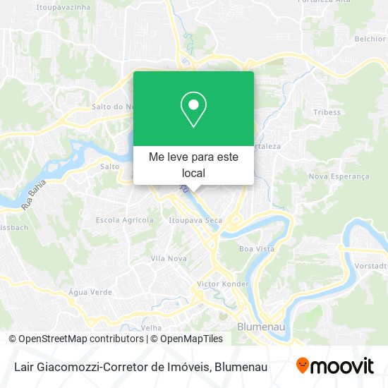 Lair Giacomozzi-Corretor de Imóveis mapa