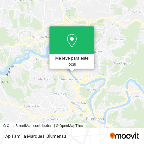 Ap Família Marques mapa