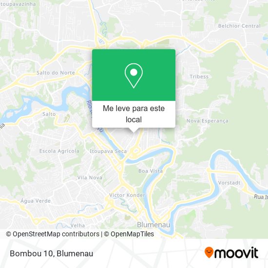Bombou 10 mapa