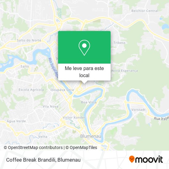 Coffee Break Brandili mapa