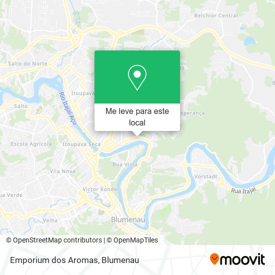 Emporium dos Aromas mapa