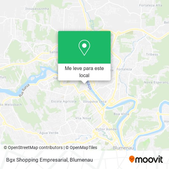 Bgx Shopping Empresarial mapa