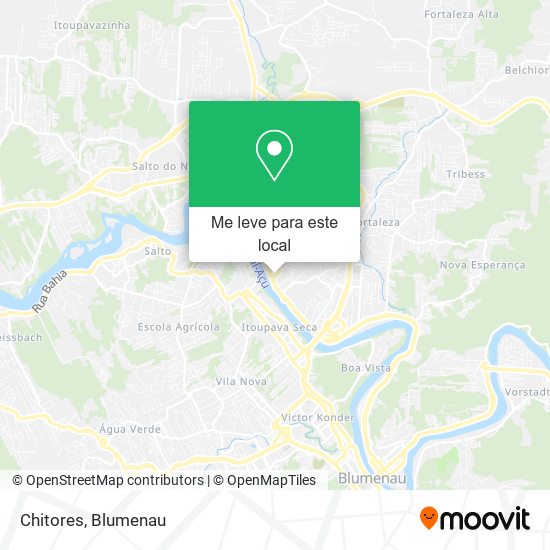 Chitores mapa