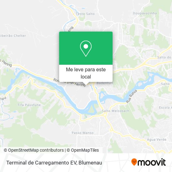 Terminal de Carregamento EV mapa