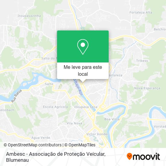 Ambesc - Associação de Proteção Veícular mapa