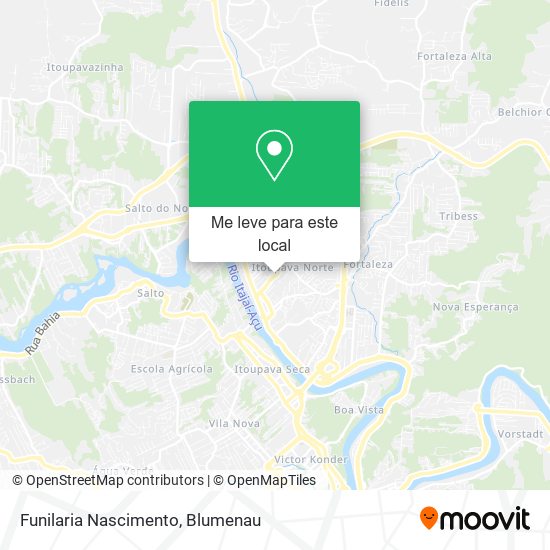 Funilaria Nascimento mapa