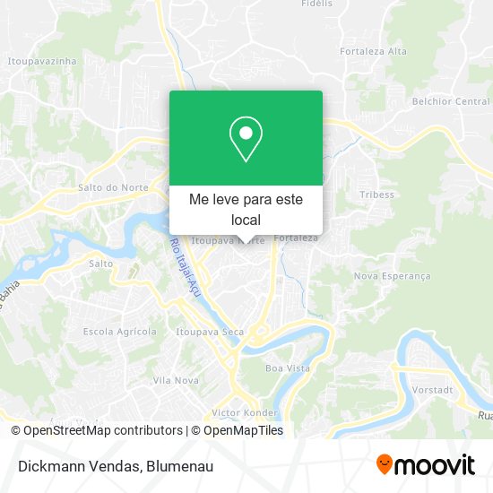 Dickmann Vendas mapa