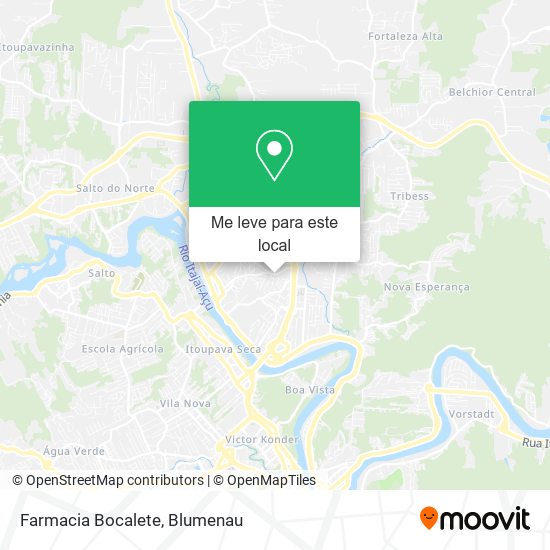 Farmacia Bocalete mapa