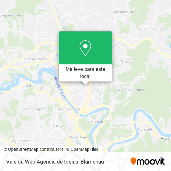 Vale da Web Agência de Ideias mapa