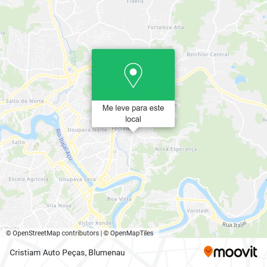 Cristiam Auto Peças mapa