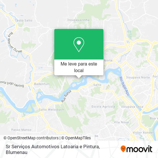 Sr Serviços Automotivos Latoaria e Pintura mapa