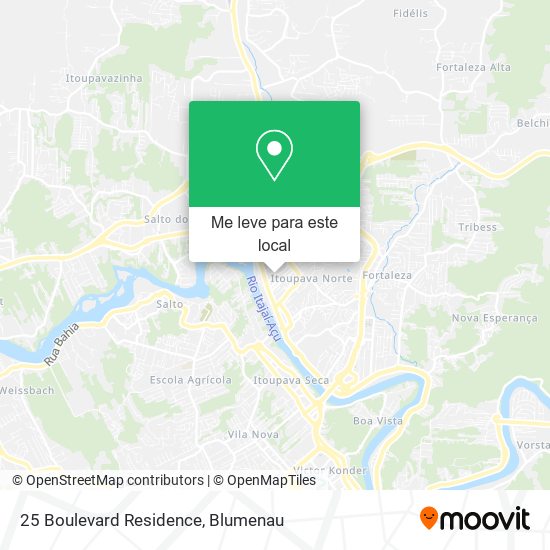 25 Boulevard Residence mapa