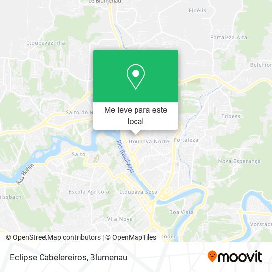 Eclipse Cabelereiros mapa