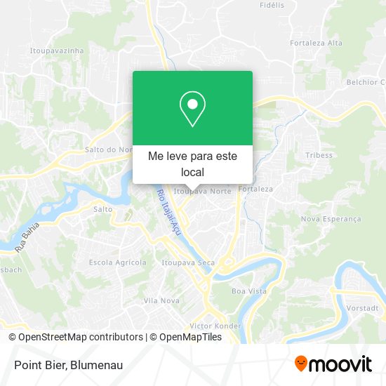 Point Bier mapa