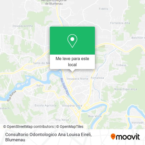 Consultorio Odontologico Ana Louisa Eireli mapa