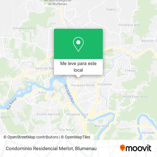 Condominio Residencial Merlot mapa
