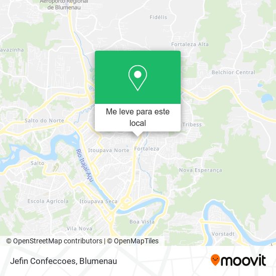 Jefin Confeccoes mapa