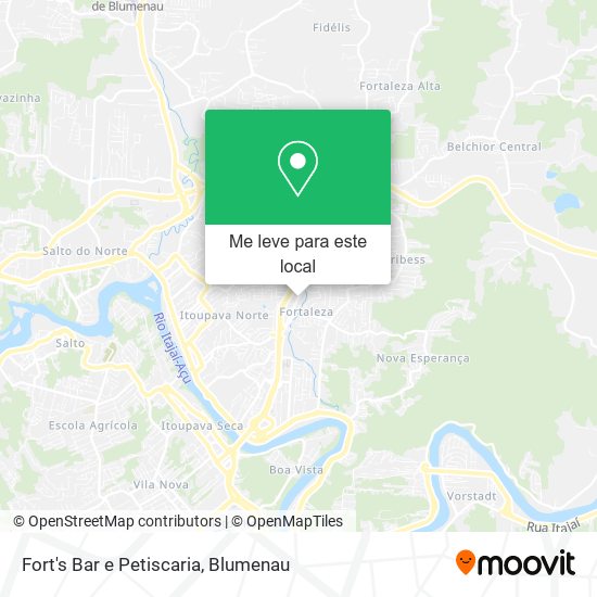 Fort's Bar e Petiscaria mapa