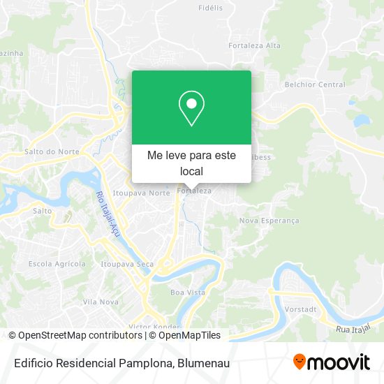 Edificio Residencial Pamplona mapa