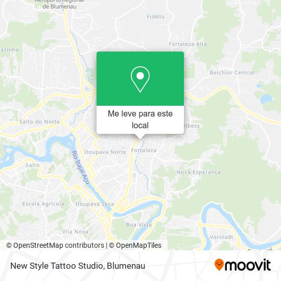 New Style Tattoo Studio mapa